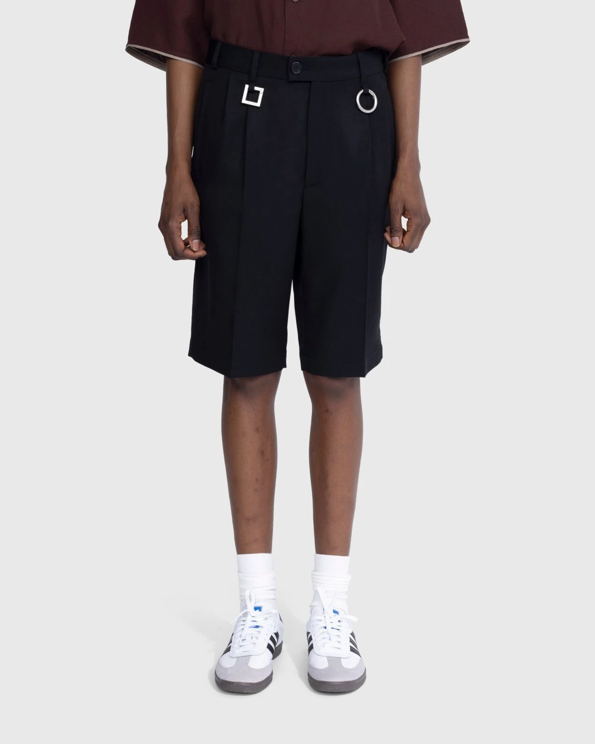 JACQUEMUS – Le Short Rond Carre Black - Image 2