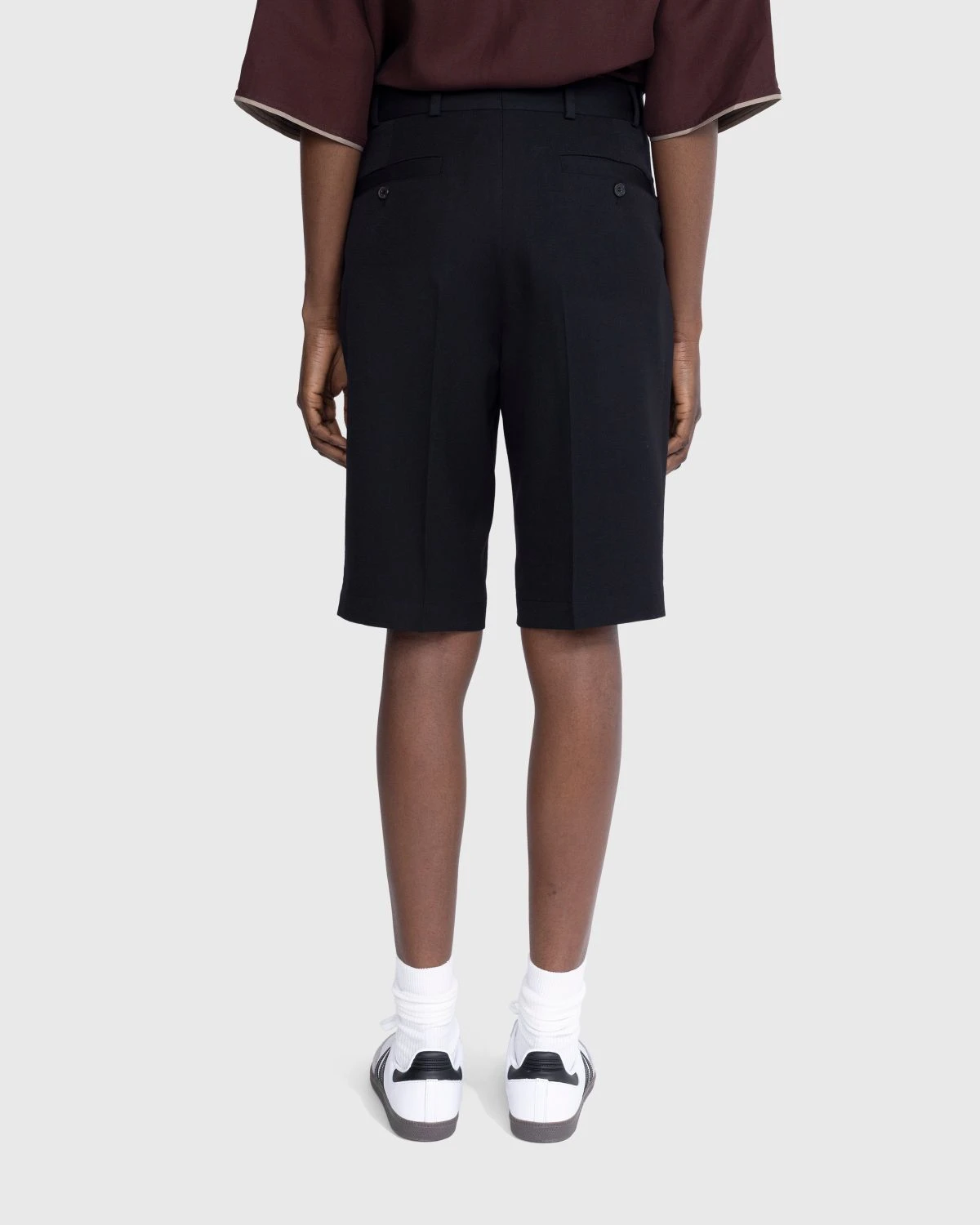 JACQUEMUS – Le Short Rond Carre Black - Image 3