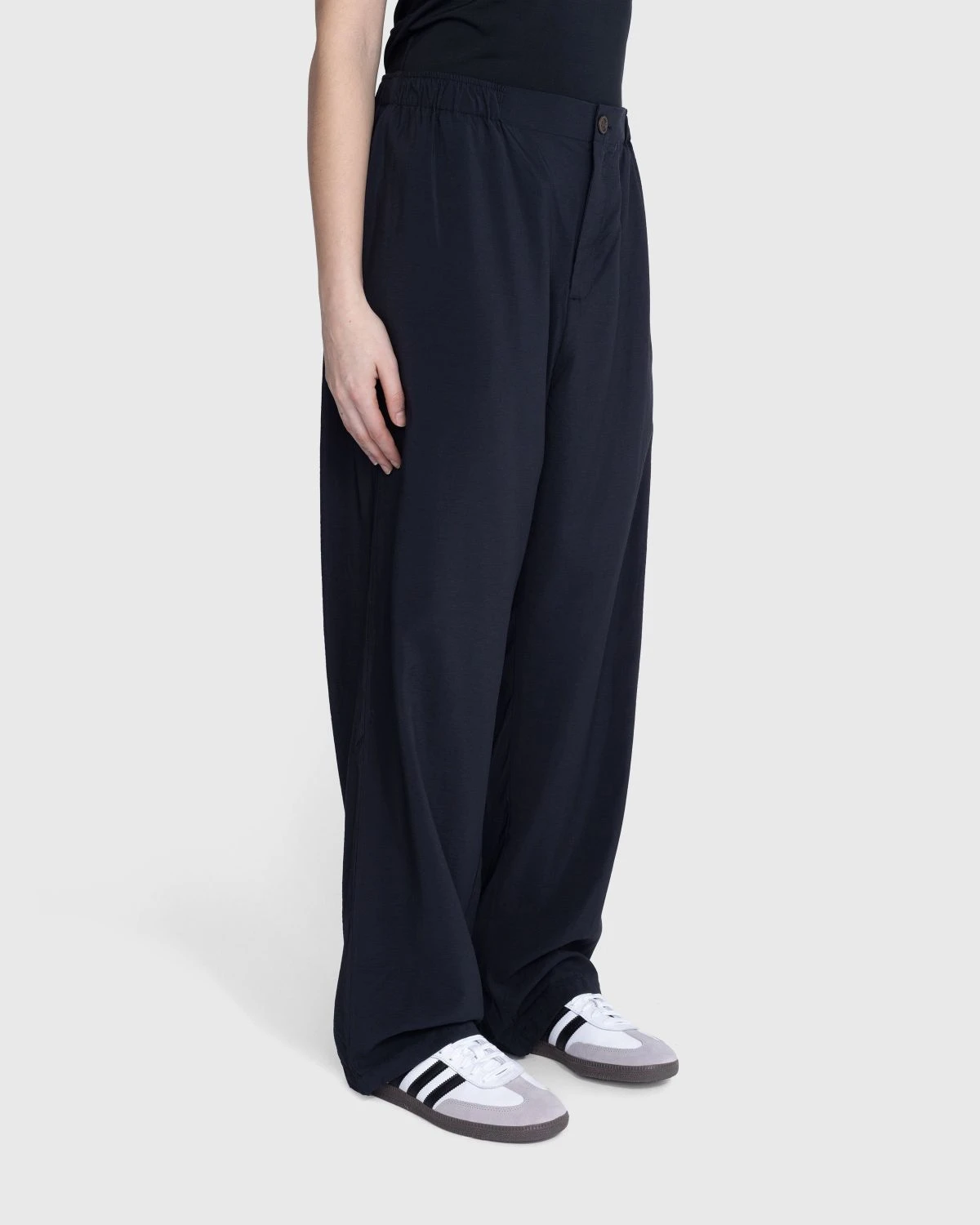 Our Legacy β Luft Trouser Black Liquid Viscose - Image 4