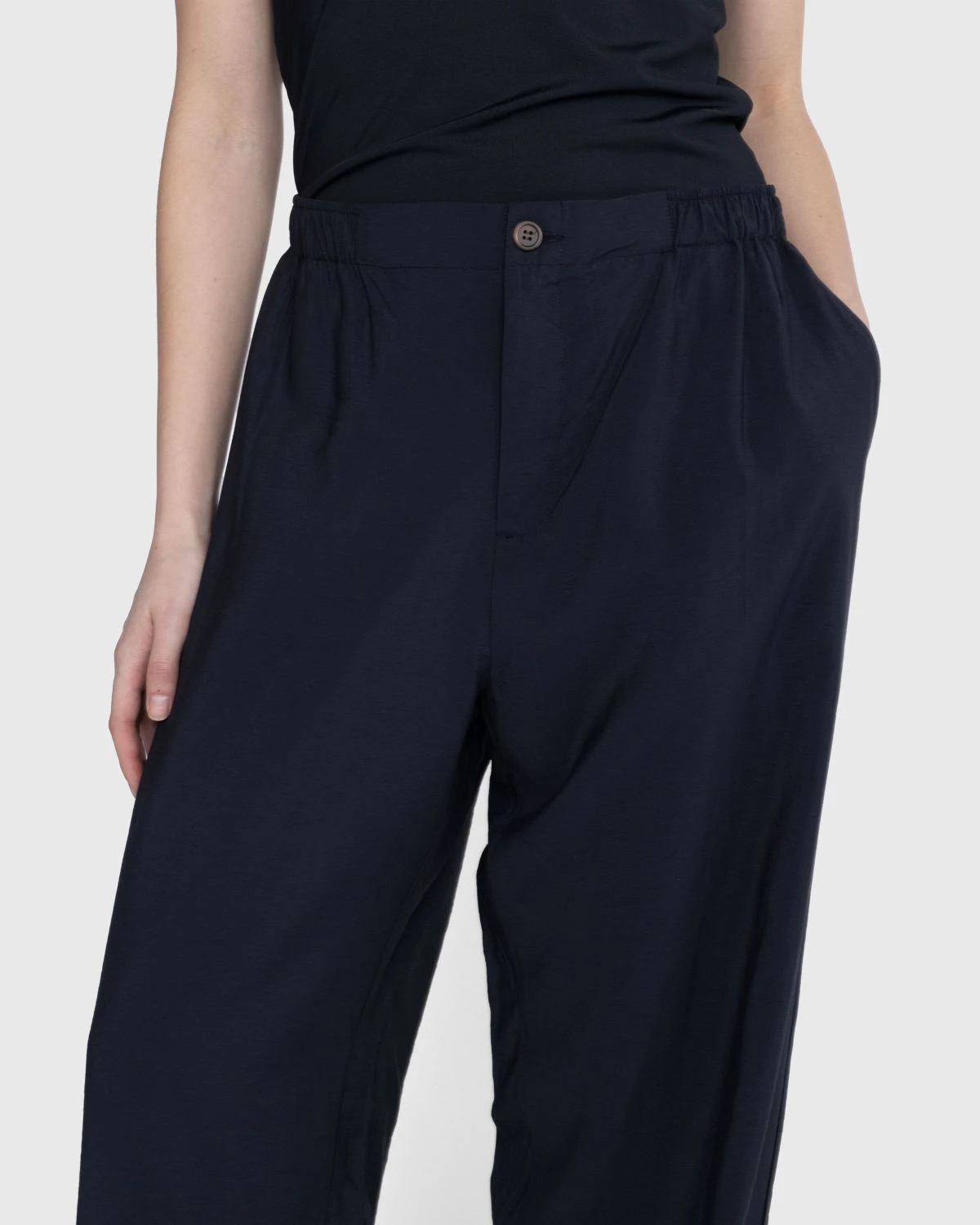 Our Legacy β Luft Trouser Black Liquid Viscose - Image 5