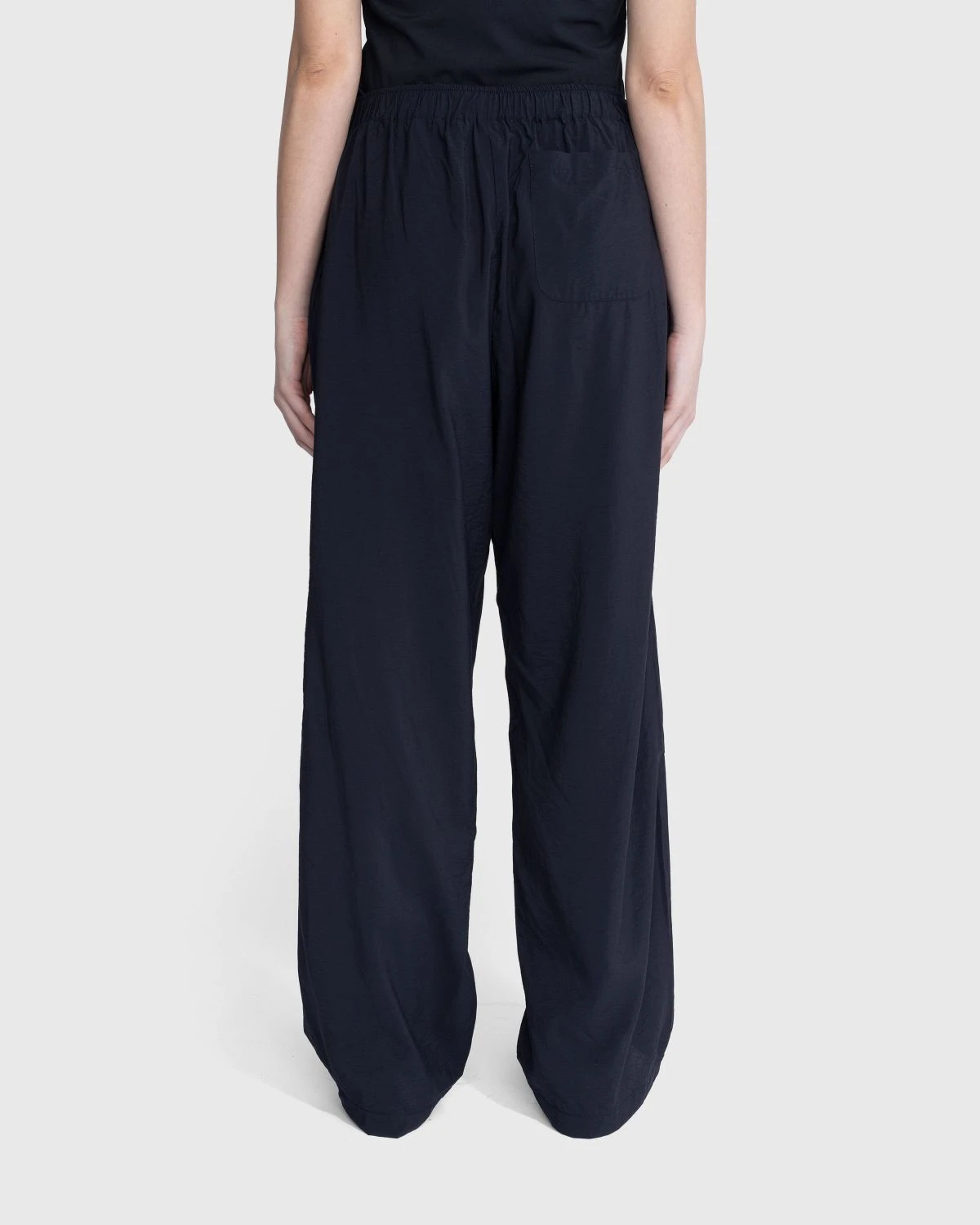 Our Legacy β Luft Trouser Black Liquid Viscose - Image 3