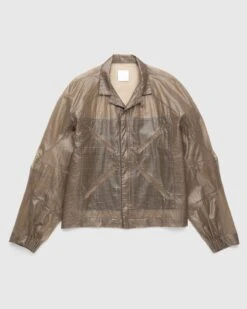 ROA – Camp Collar Shirt Jacket Brown