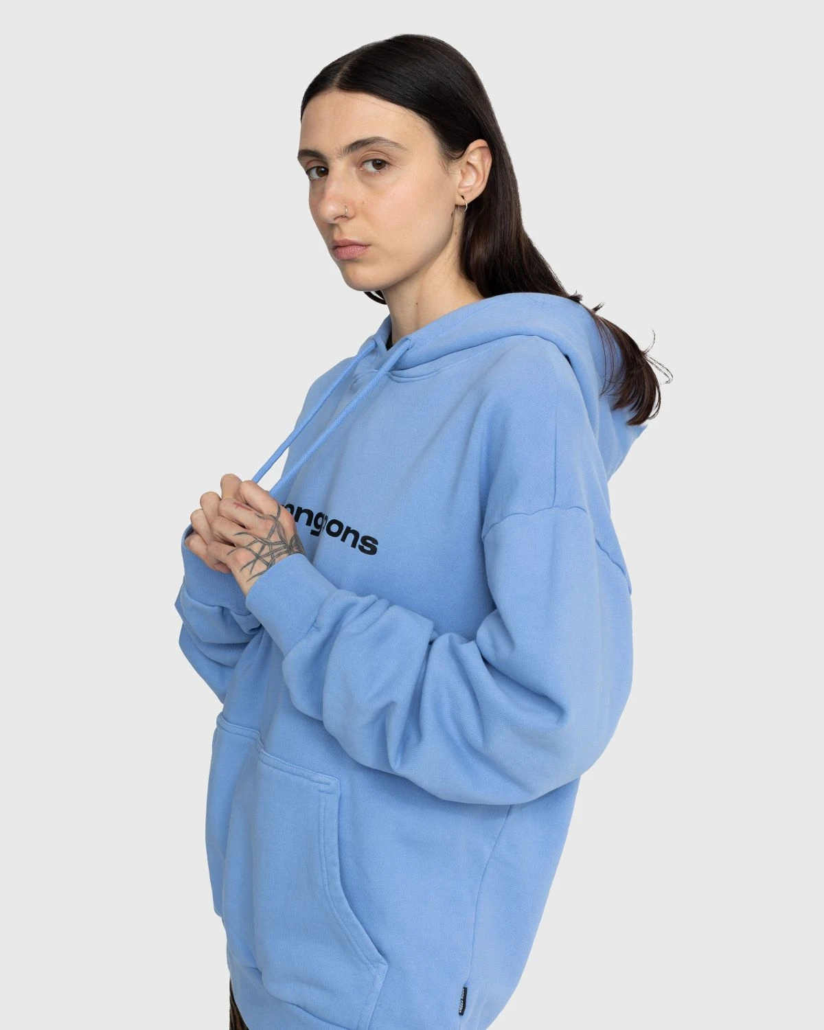 Noon Goons – Park Hoodie Blue - Image 5