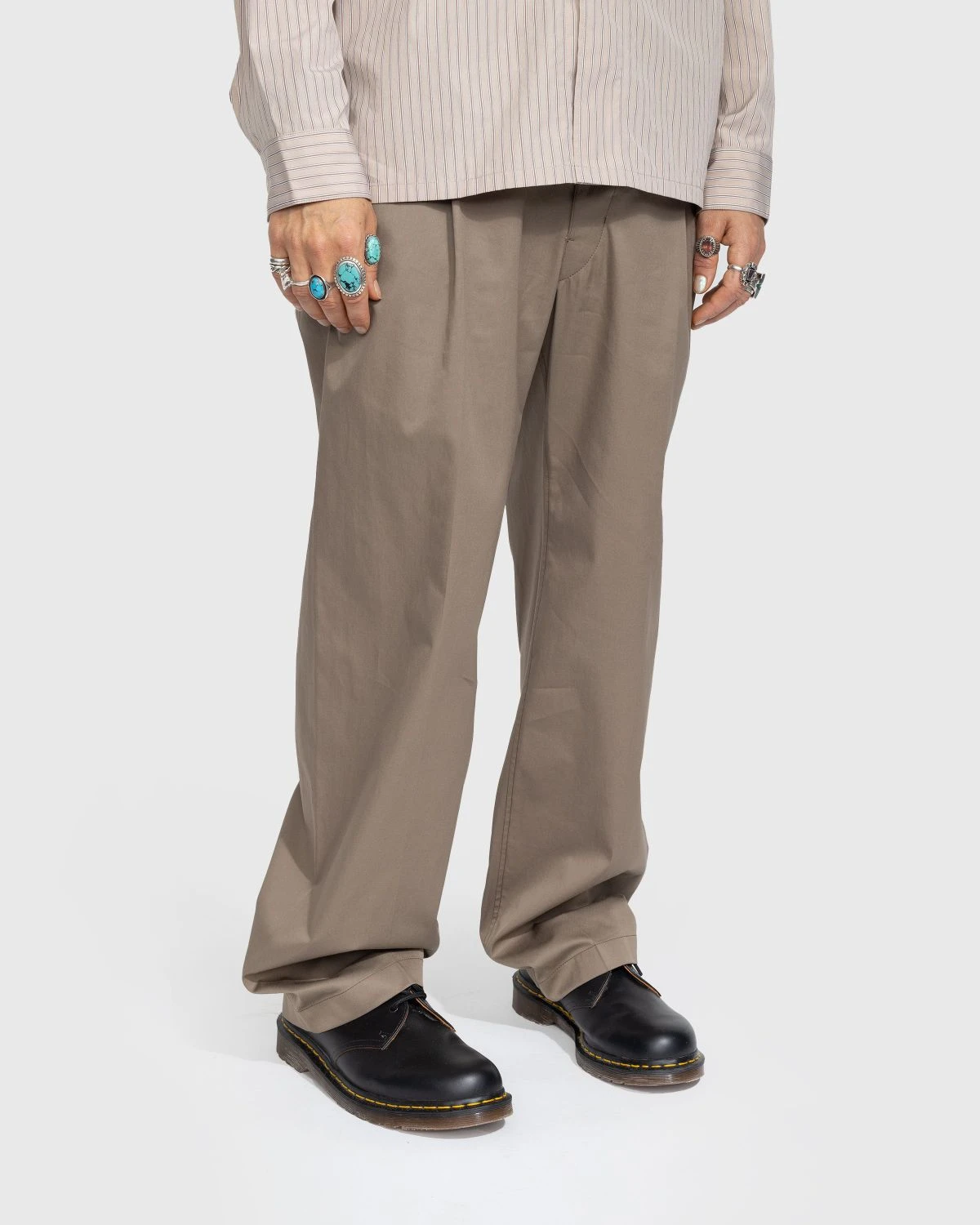 Lemaire β Easy Pleated Pants Beige - Image 2