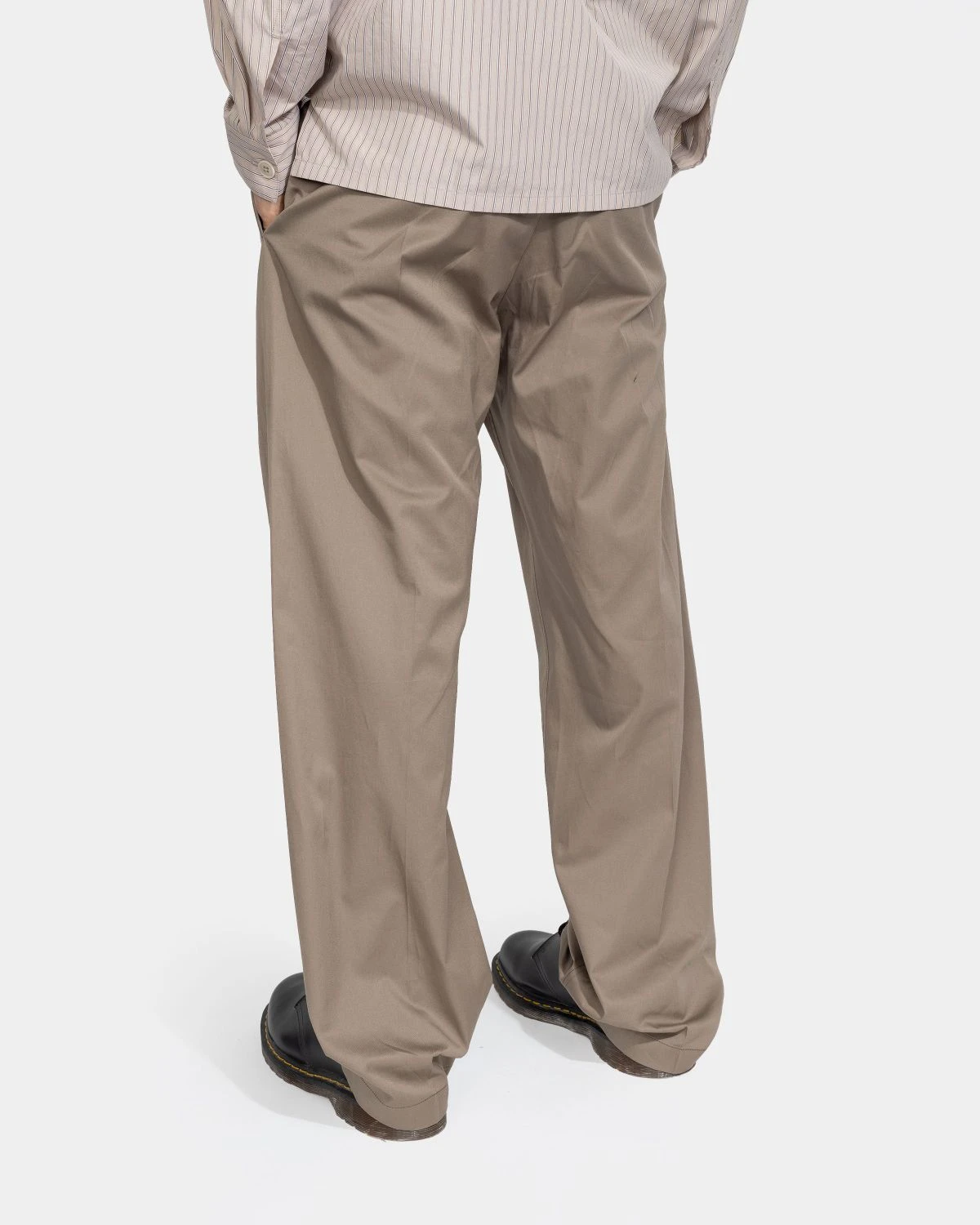 Lemaire β Easy Pleated Pants Beige - Image 3