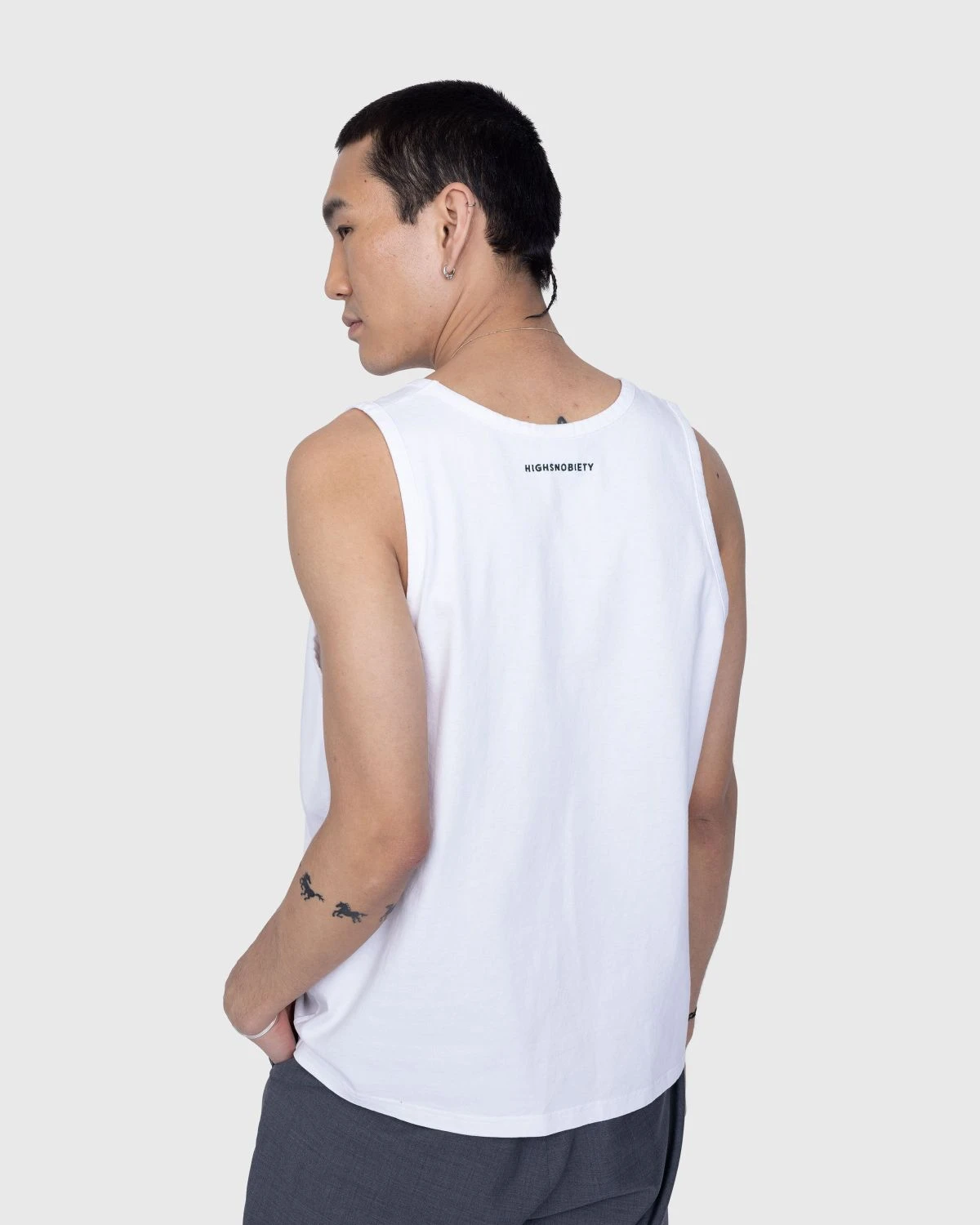 Café De Flore X Highsnobiety – Tank Top White - Image 4