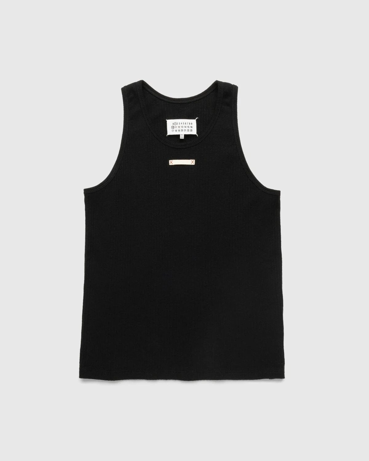 Maison Margiela β Rib Tank Top Black