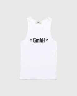 GmbH β Ali Rib Tank Top White