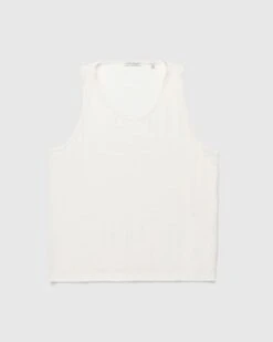 Our Legacy β Singlet Almond Milk Ruffle Viscose