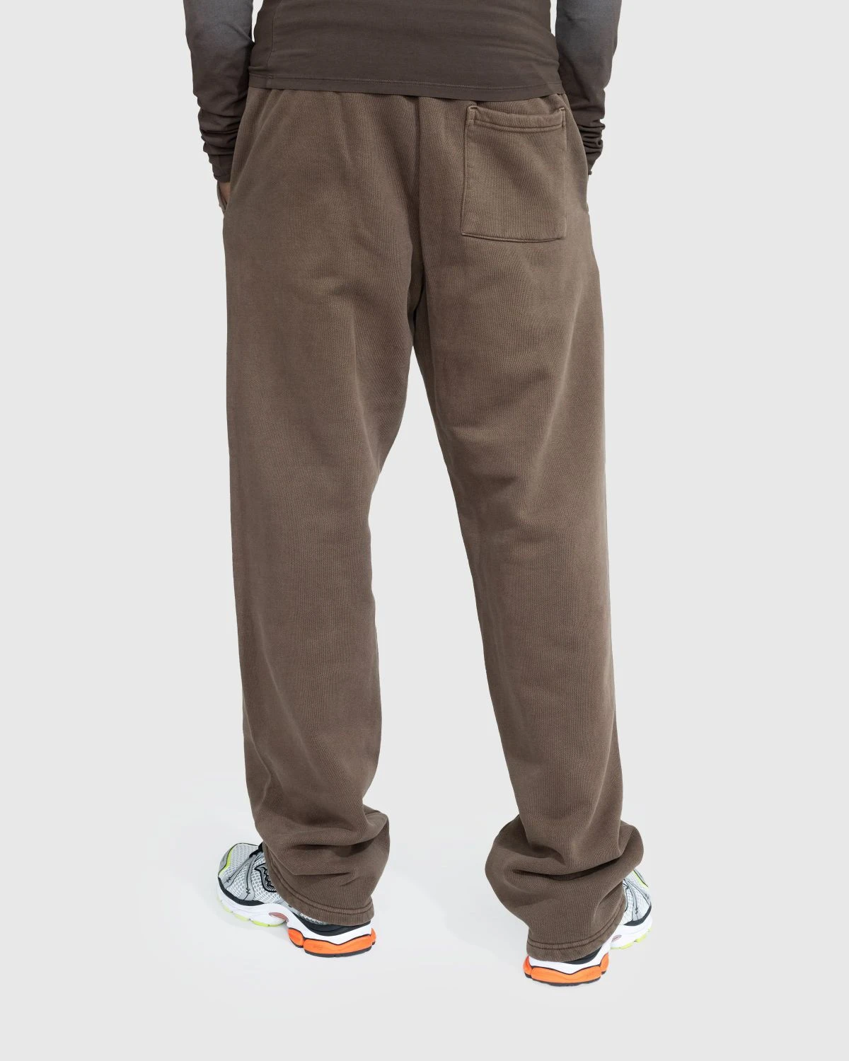 Entire Studios – Straight Leg Sweatpant Brown - Image 3