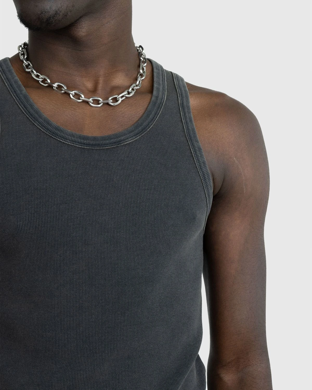 Entire Studios – Rib Tank Washed Black - Image 4