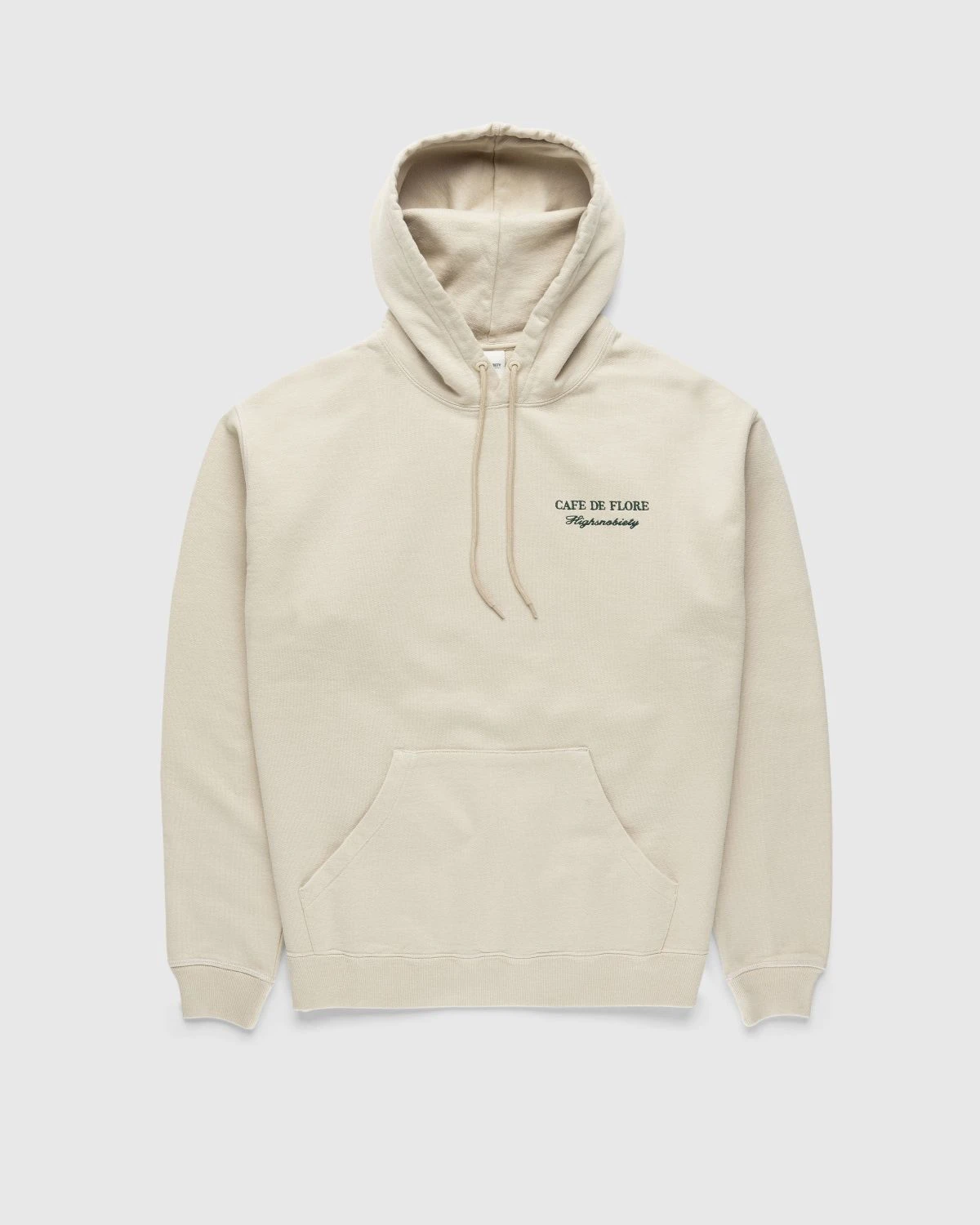 Café De Flore X Highsnobiety – Hoodie Eggshell 1 - Image 2