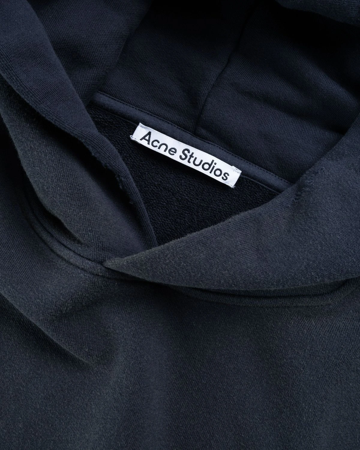 Acne Studios – Logo Hoodie Black - Image 5