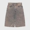 Acne Studios – Loose Fit Denim Shorts Light Pink/Grey