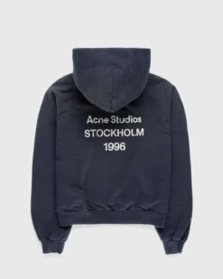 Acne Studios β Logo Hoodie Black