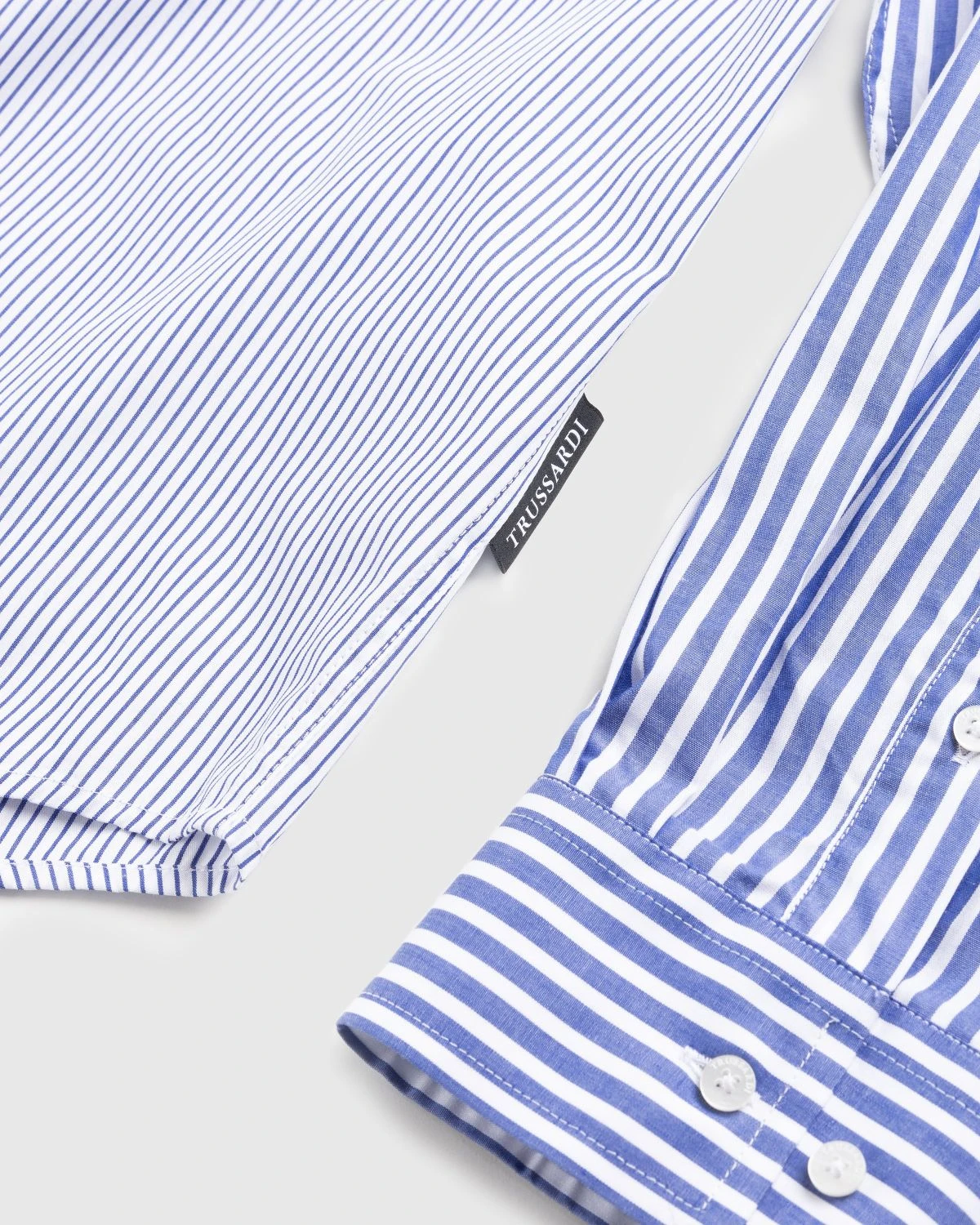 Trussardi – Shirt Cotton Mix Stripes - Image 6