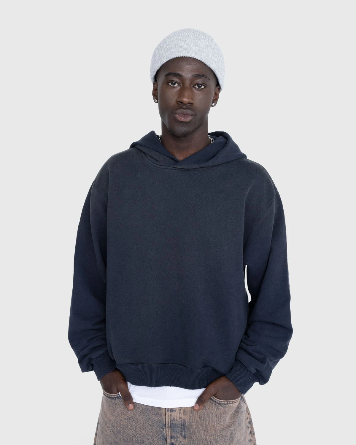 Acne Studios – Logo Hoodie Black - Image 2