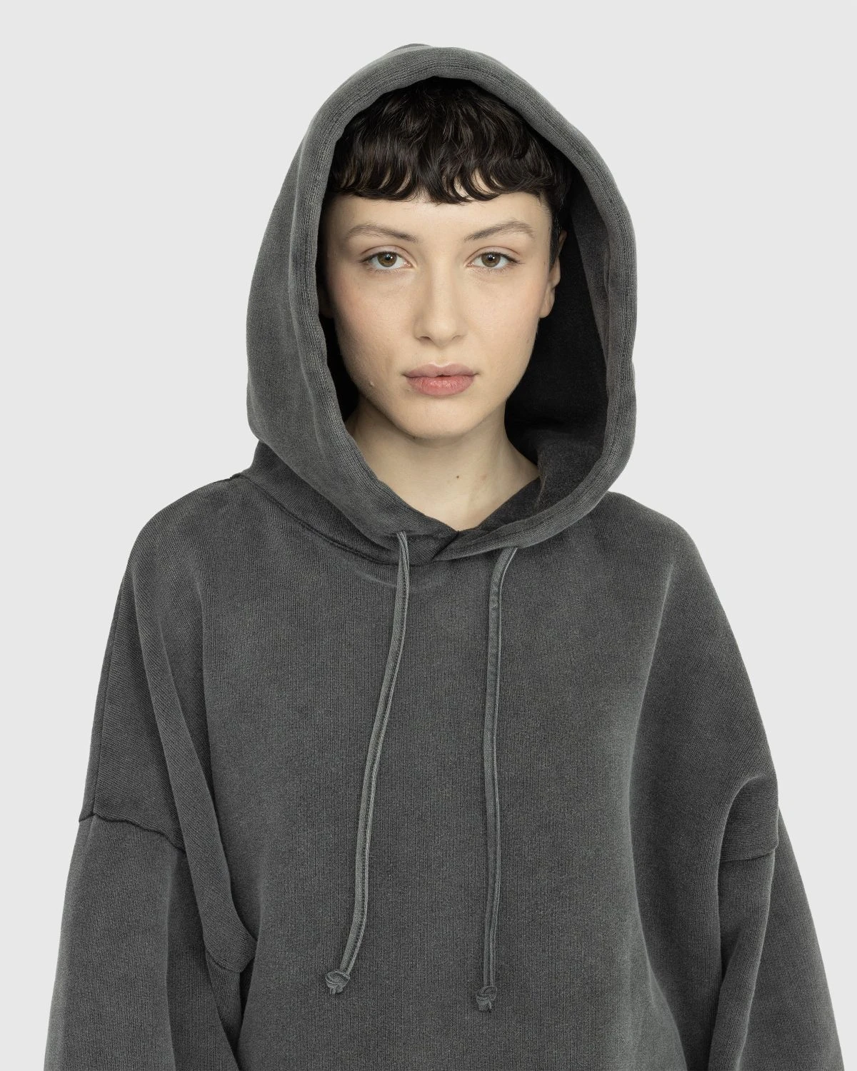 Acne Studios – Hooded Sweatshirt Faded Black - Image 5