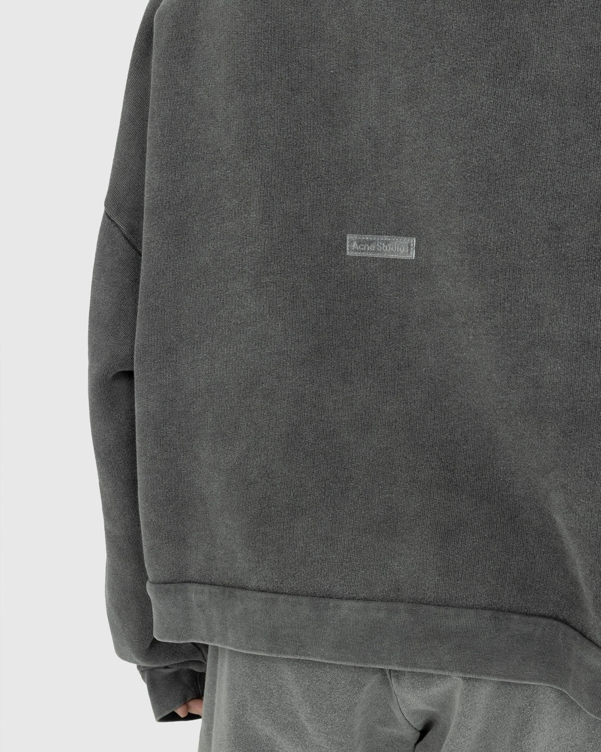 Acne Studios – Hooded Sweatshirt Faded Black - Image 6