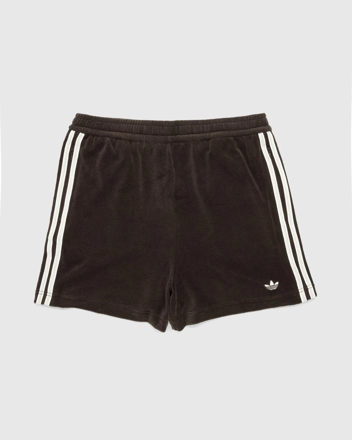 Adidas X Wales Bonner – Cotton Blend Shorts Dark Brown
