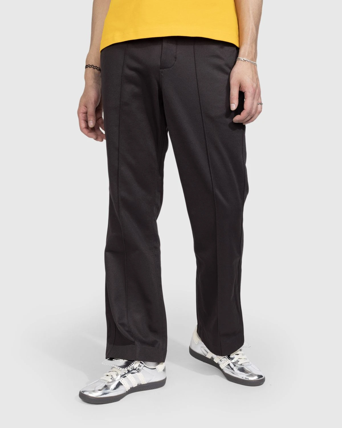 Adidas X Wales Bonner – Flared Trousers Night Brown - Image 2