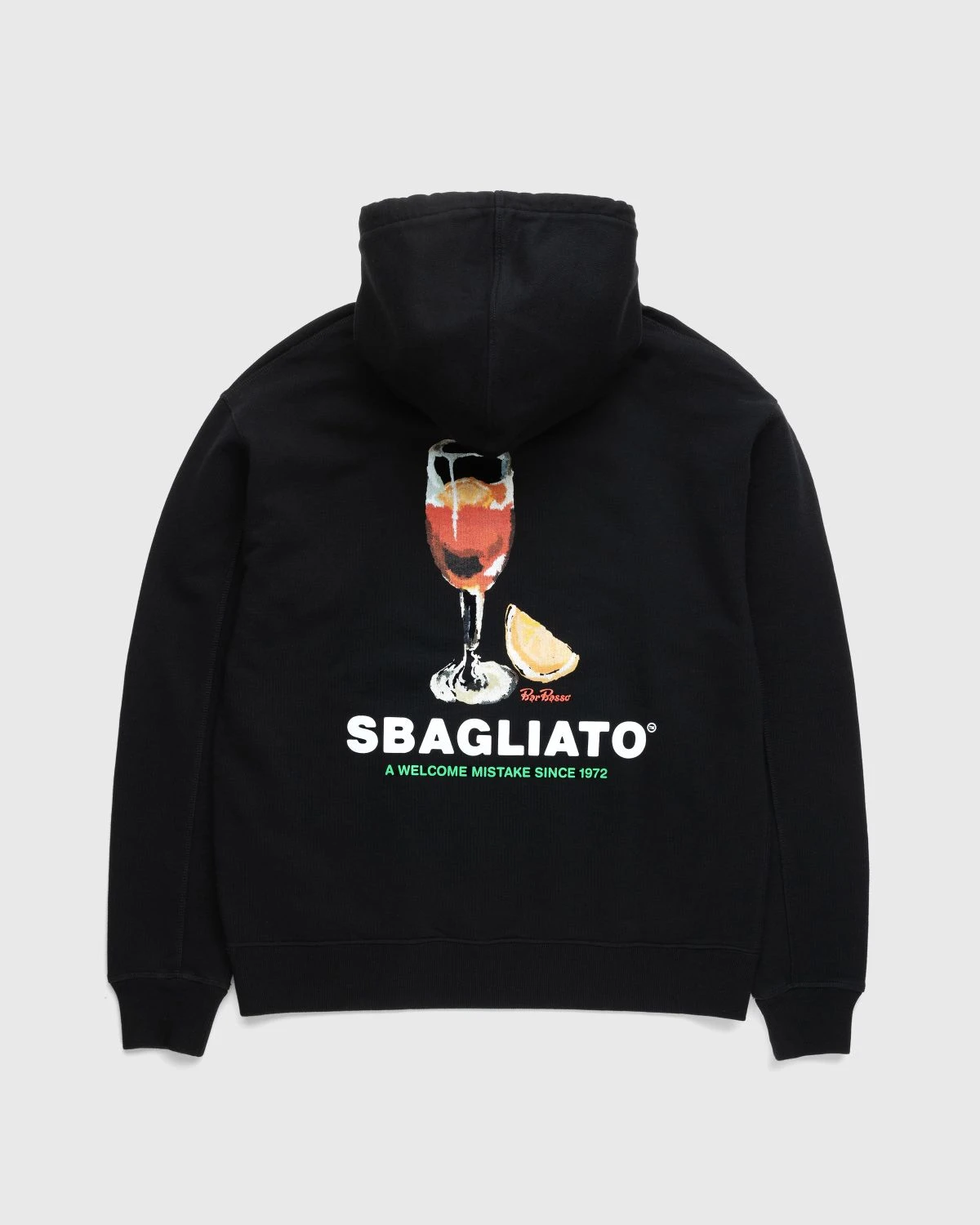 Bar Basso X Highsnobiety β Sbagliato Hoodie Black