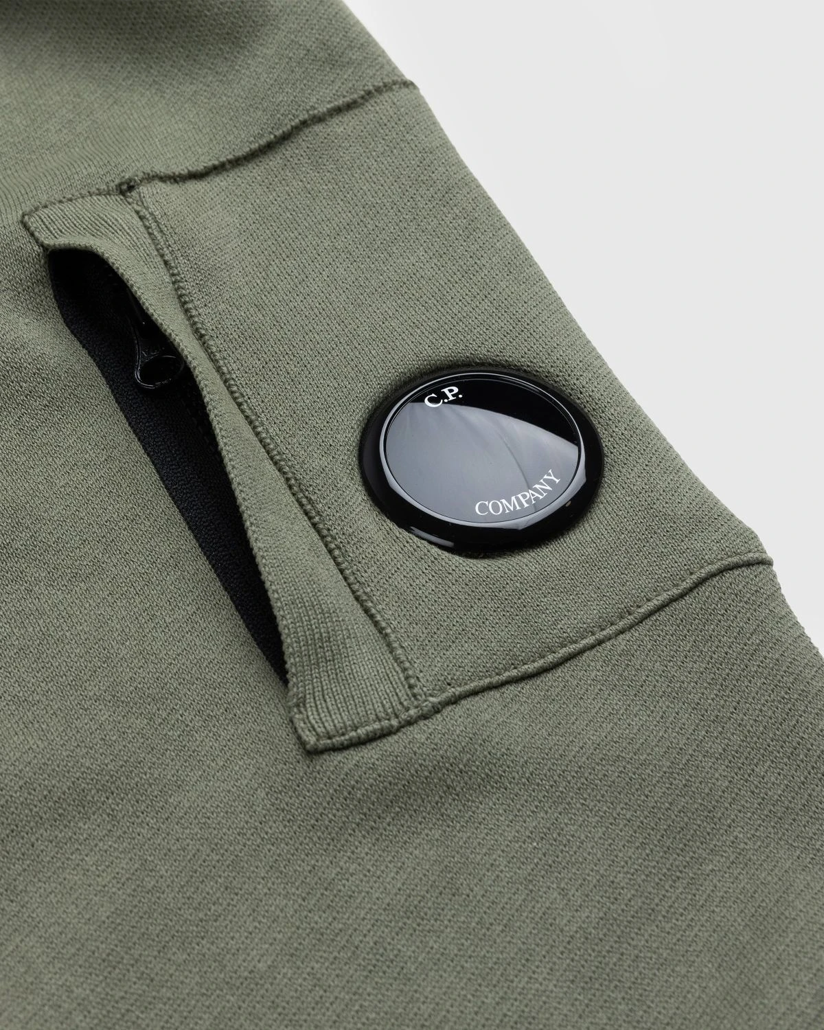 C.P. Company β Light Terry Knitted Sweatshirt Bronze Green - Image 5