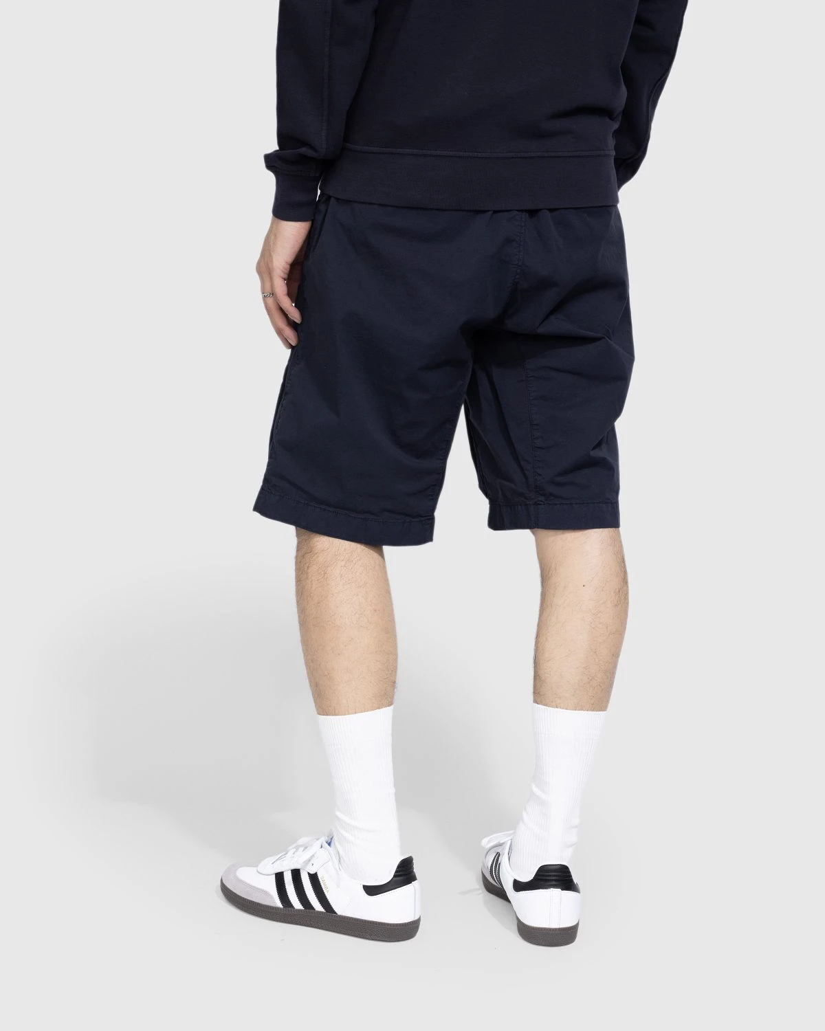 C.P. Company β Twill Stretch Utility Shorts Total Eclipse Blue - Image 3