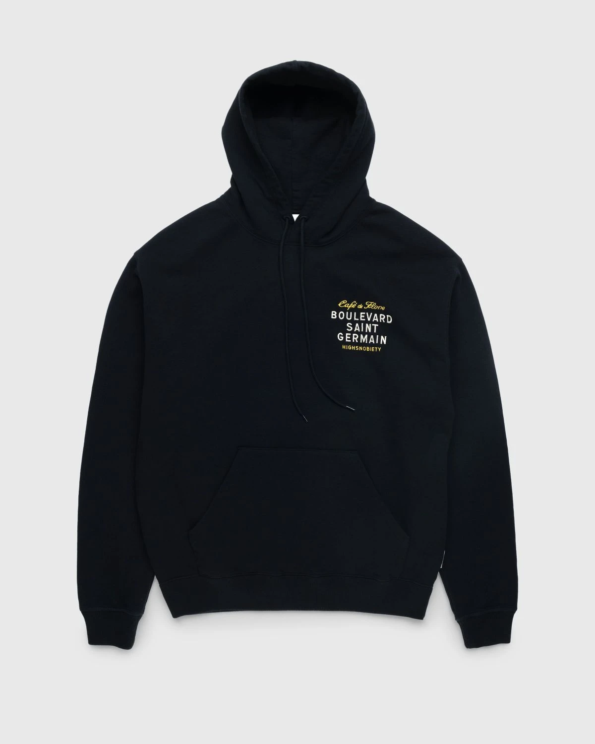 Café De Flore X Highsnobiety – Hoodie Black CDF - Image 2