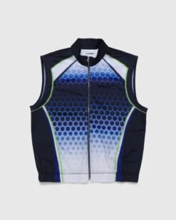 Dries Van Noten – Herlew Zip-Up Top Blue