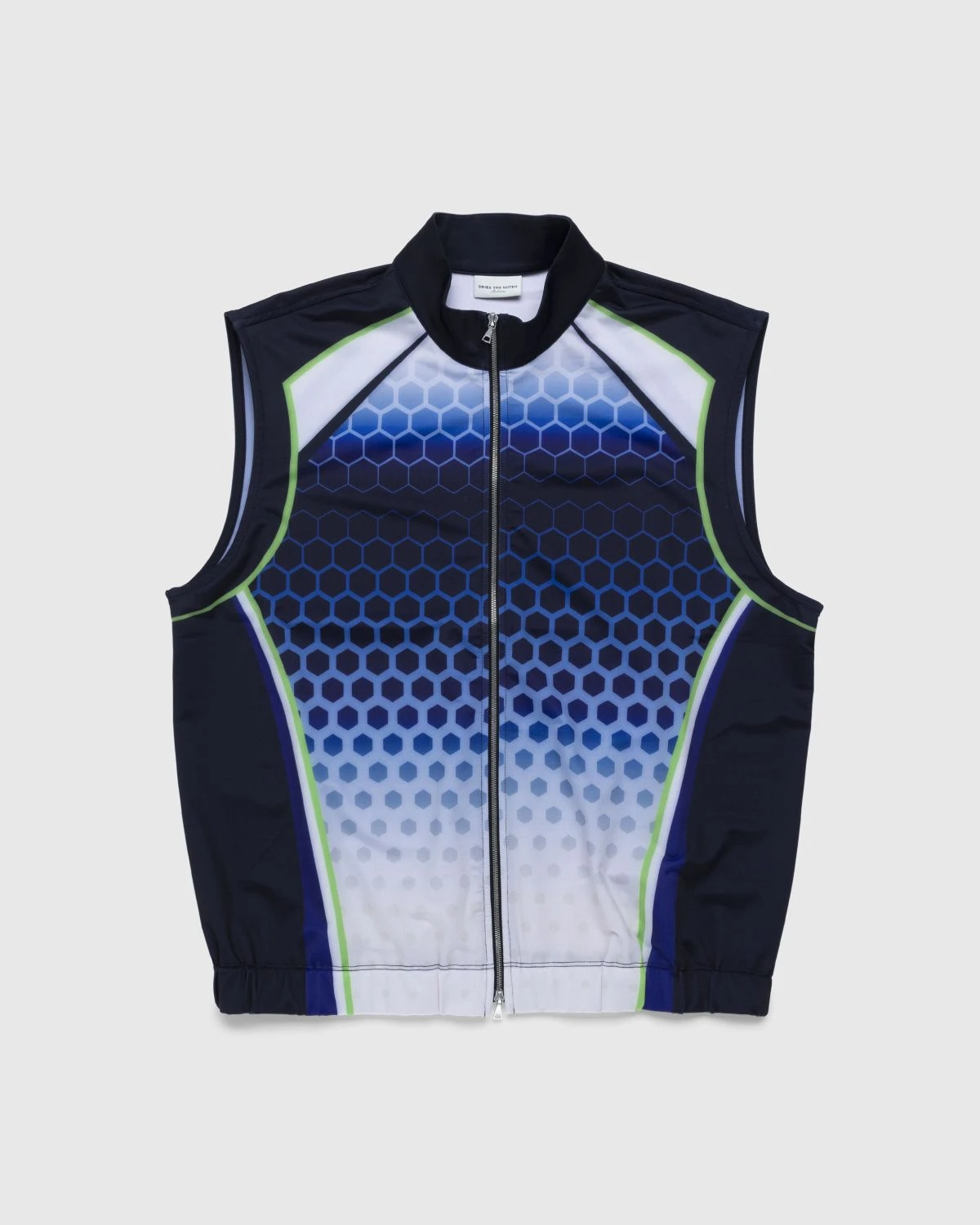 Dries Van Noten – Herlew Zip-Up Top Blue