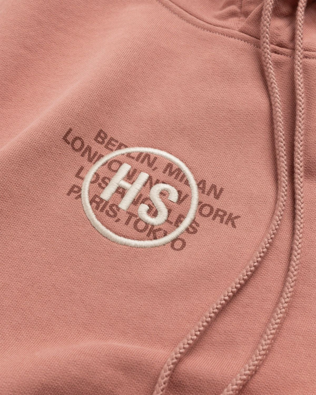 Highsnobiety – Upcycled Pale Pink Hoodie - Image 3
