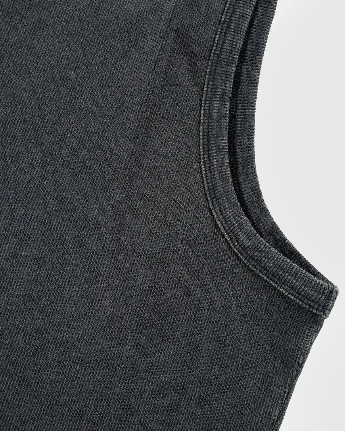 Entire Studios – Rib Tank Washed Black - Image 6