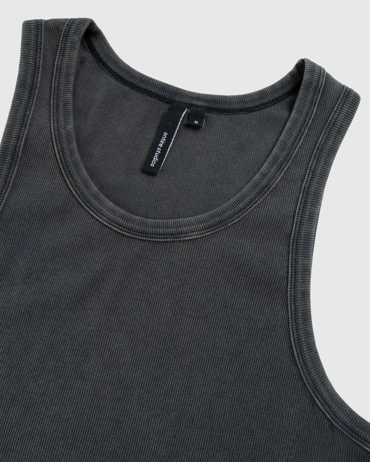 Entire Studios – Rib Tank Washed Black - Image 5