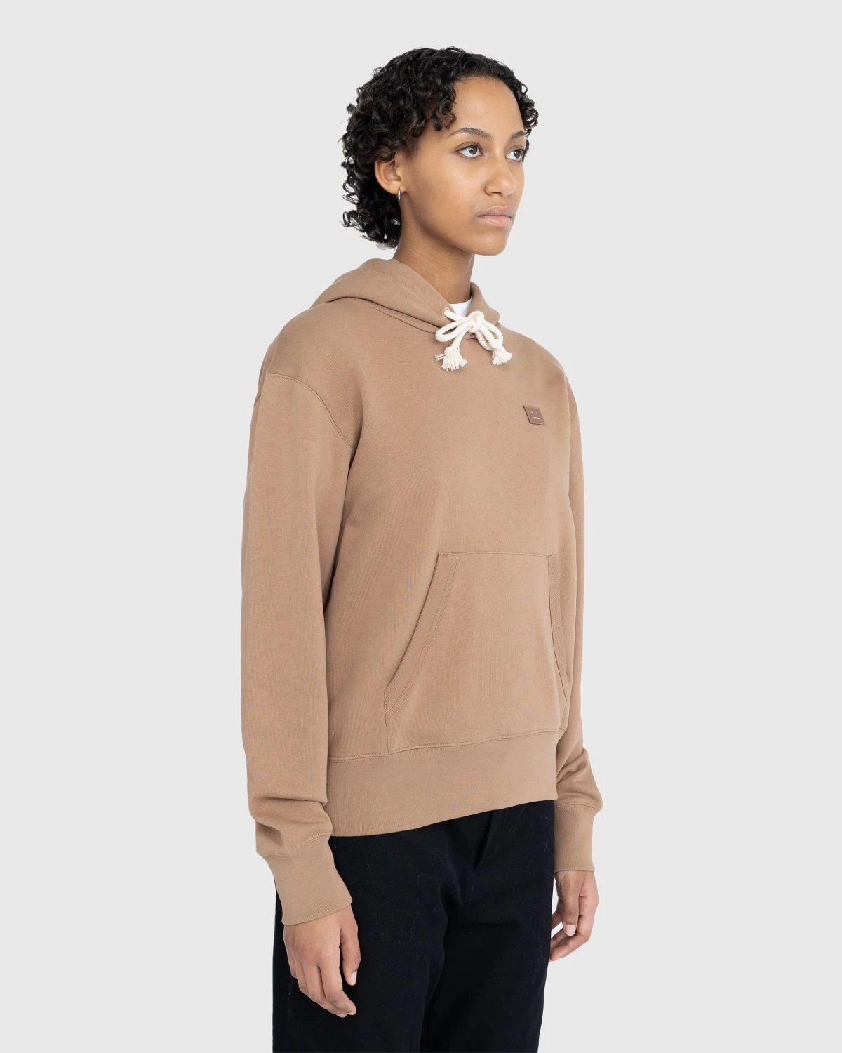 Acne Studios β Face Logo Hoodie Cardinal Brown - Image 4