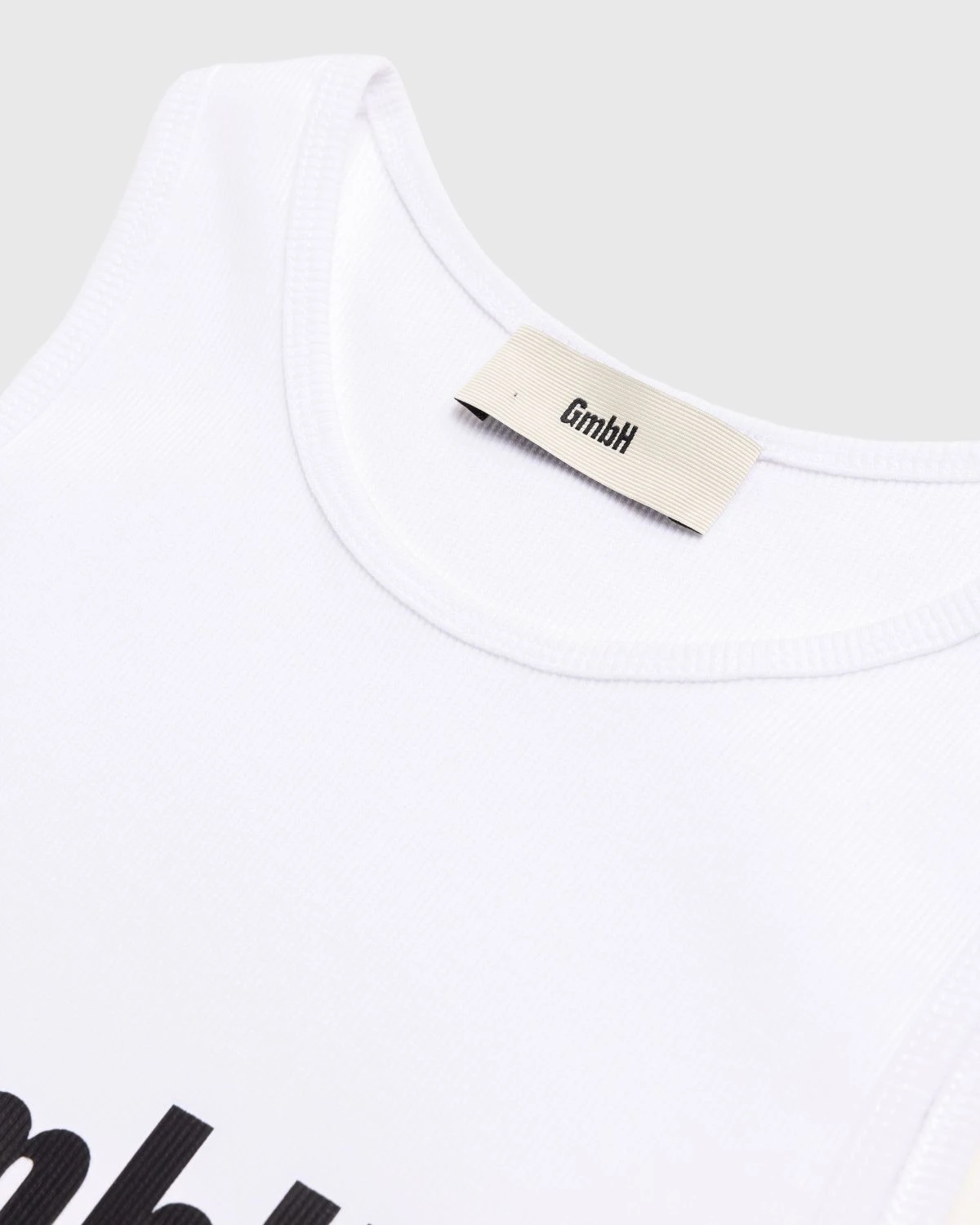 GmbH – Ali Rib Tank Top White - Image 6