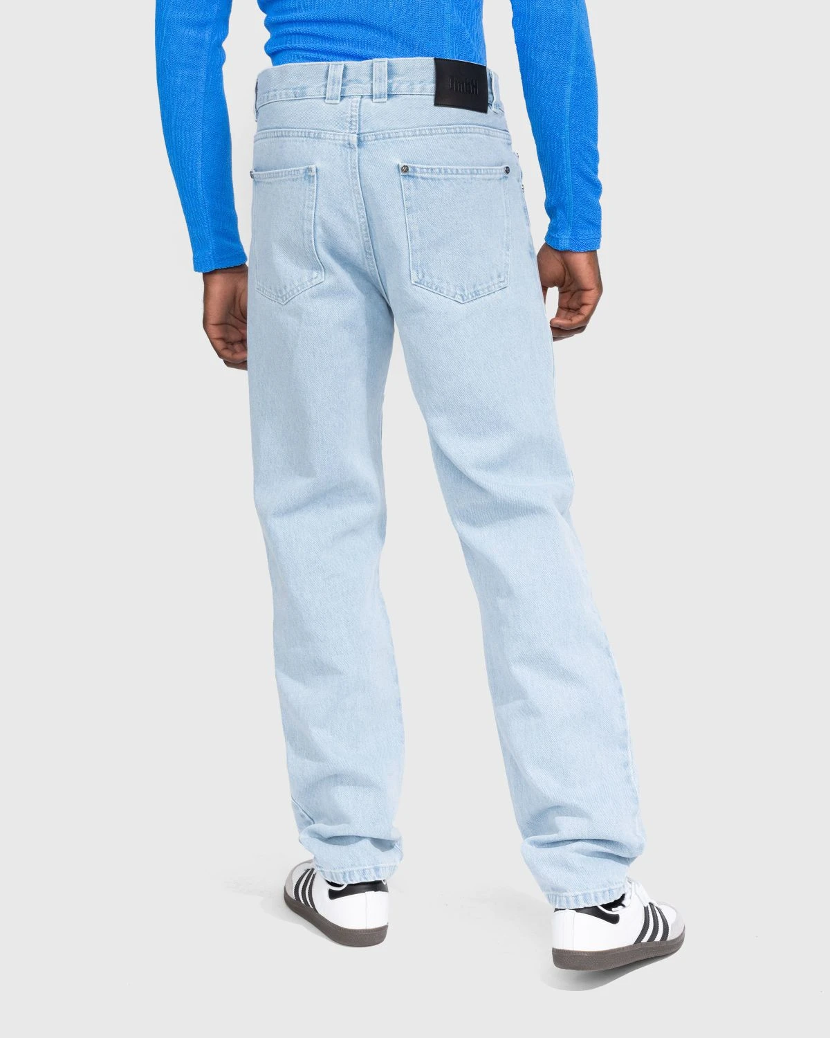 GmbH β Darveesh Denim Trousers Light Indigo Blue - Image 3