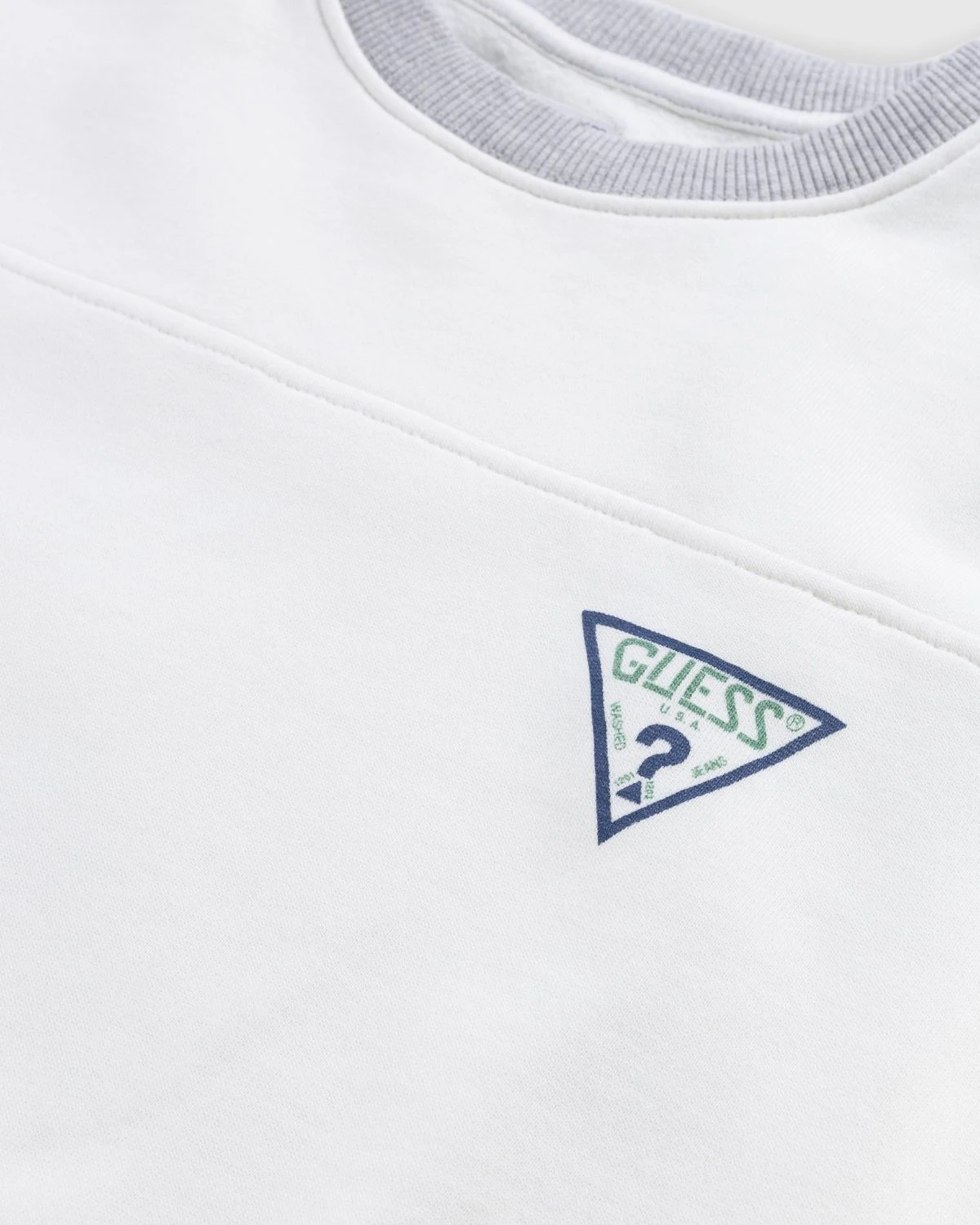Guess USA – Vintage Logo Crewneck Alabaster White - Image 5