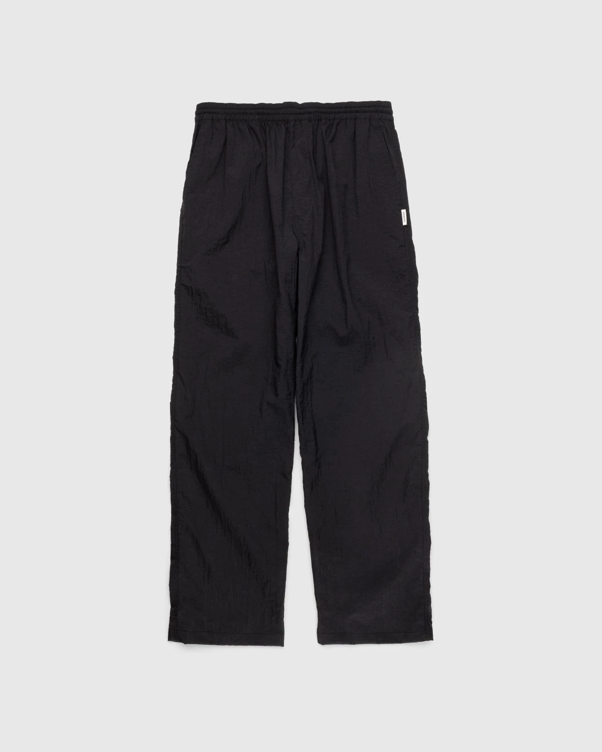Highsnobiety – Crepe Nylon Elastic Pant Black