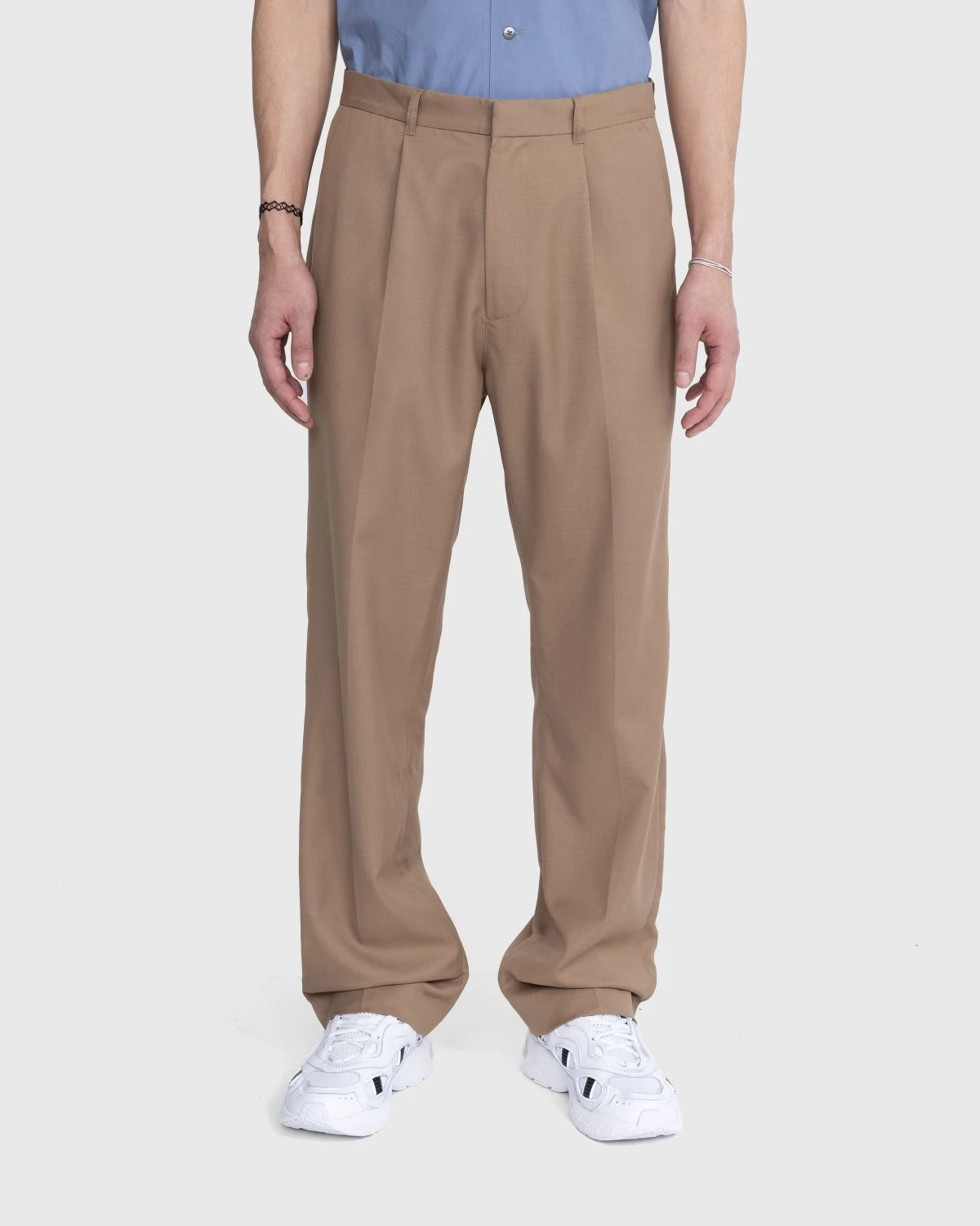 Highsnobiety – Tropical Wool Suiting Pants Sand - Image 4