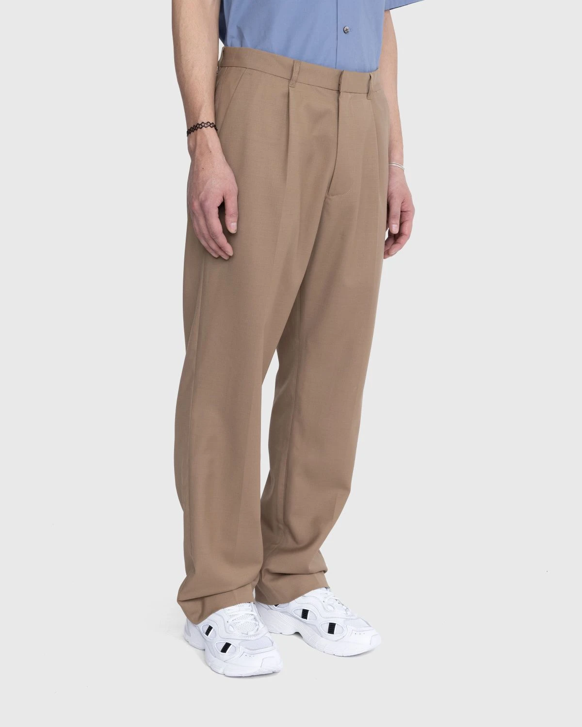 Highsnobiety – Tropical Wool Suiting Pants Sand - Image 6