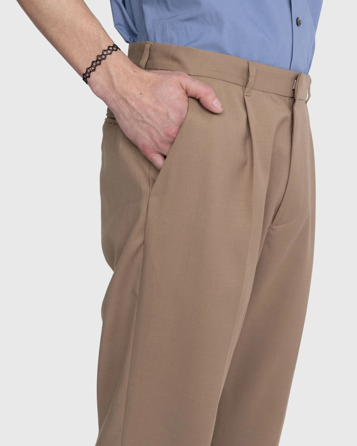 Highsnobiety – Tropical Wool Suiting Pants Sand - Image 8