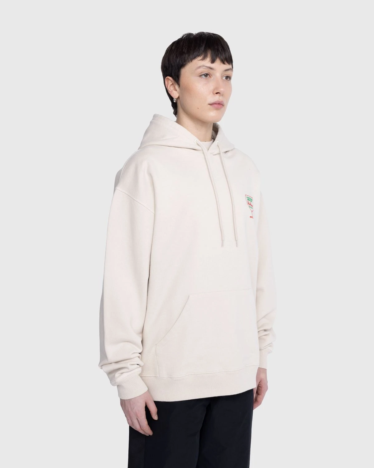 Bar Basso X Highsnobiety β Logo Hoodie Eggshell - Image 4
