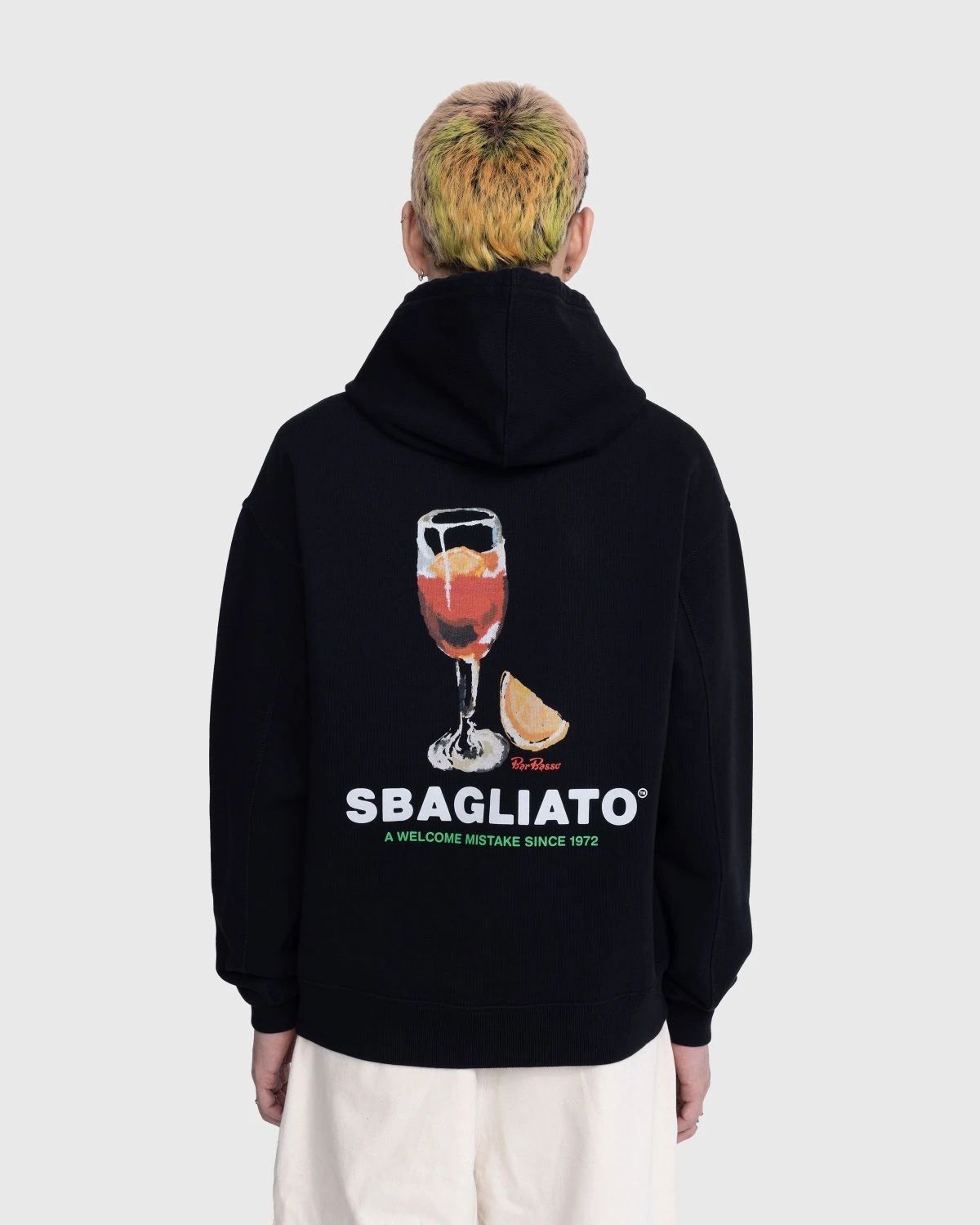 Bar Basso X Highsnobiety β Sbagliato Hoodie Black - Image 5