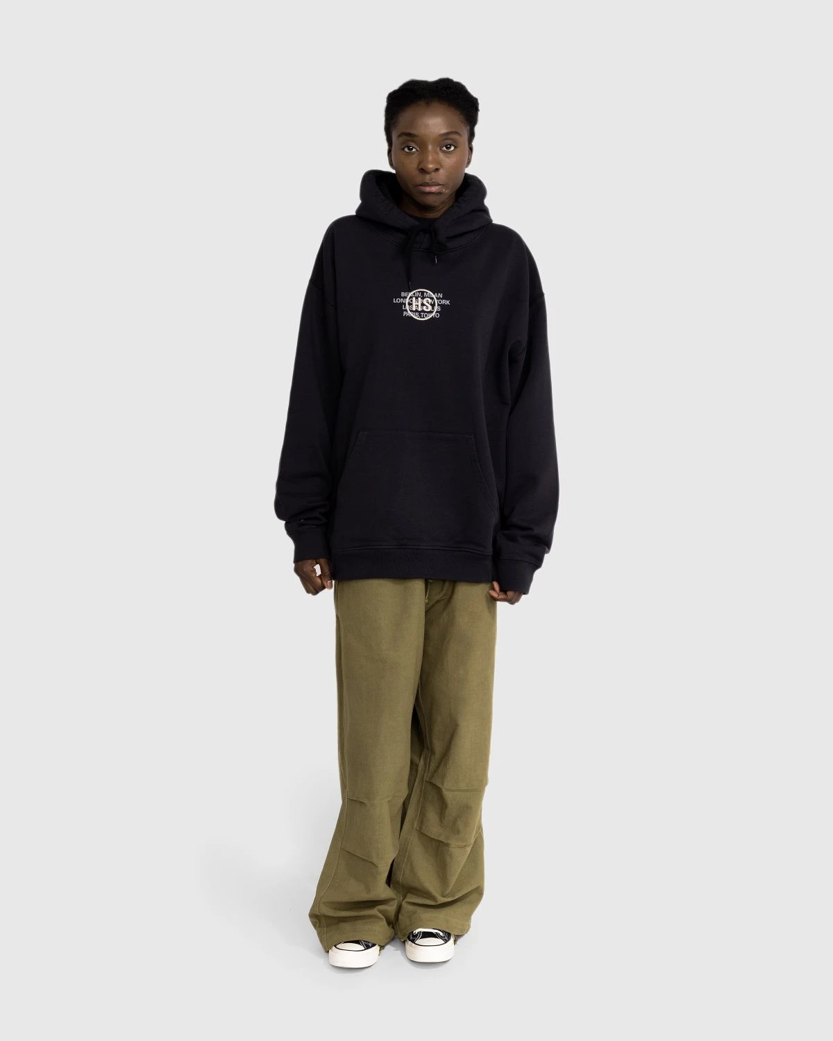 Highsnobiety – Upcycled Black Hoodie - Image 5