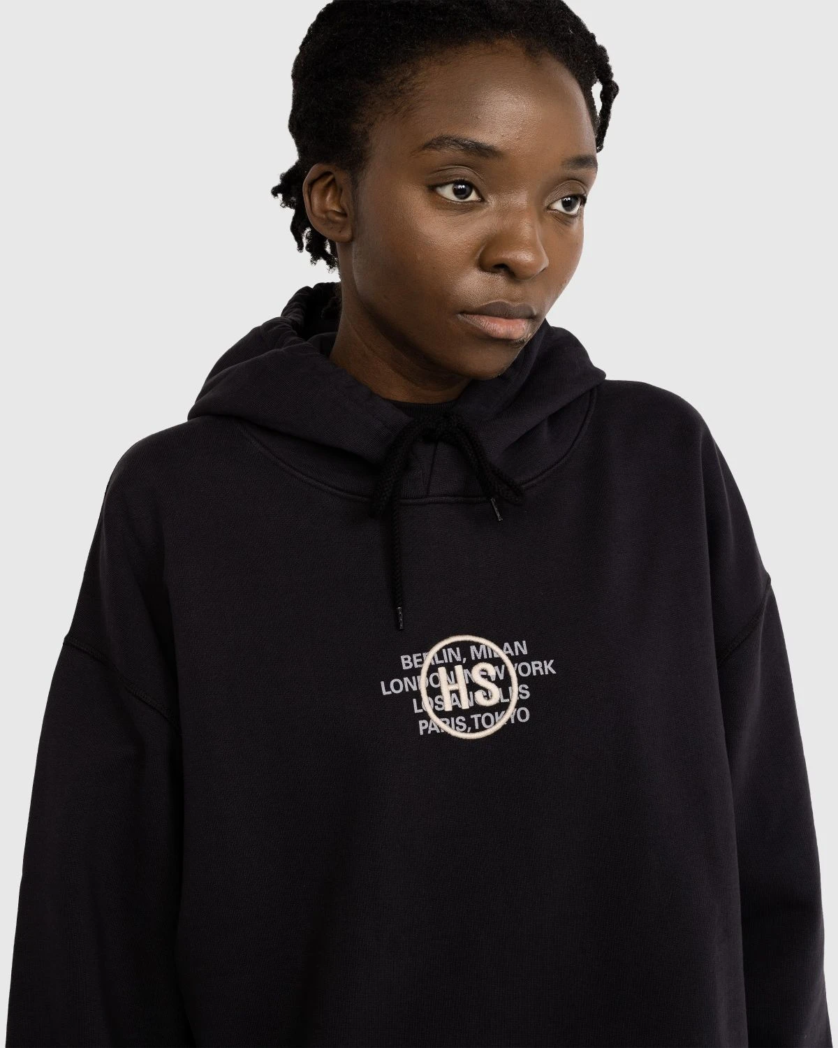 Highsnobiety – Upcycled Black Hoodie - Image 7