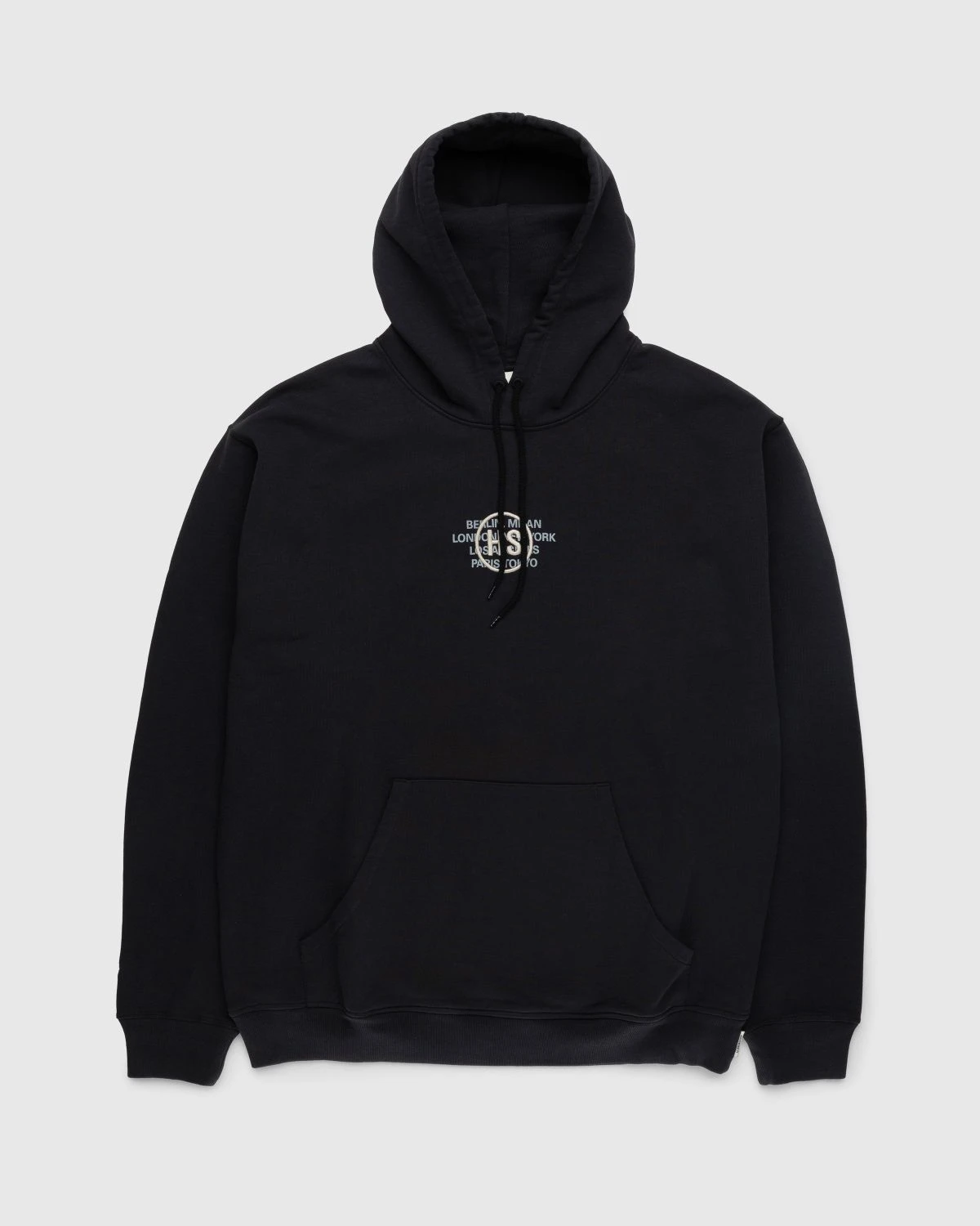 Highsnobiety – Upcycled Black Hoodie - Image 2
