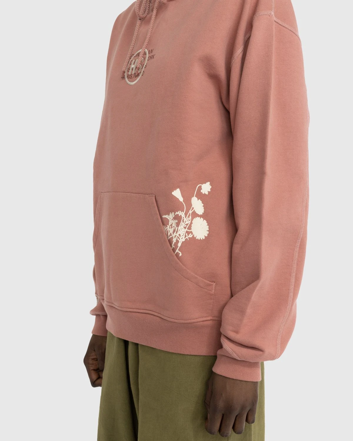 Highsnobiety – Upcycled Pale Pink Hoodie - Image 8