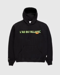 L'As Du Fallafel X Highsnobiety – Hoodie Black