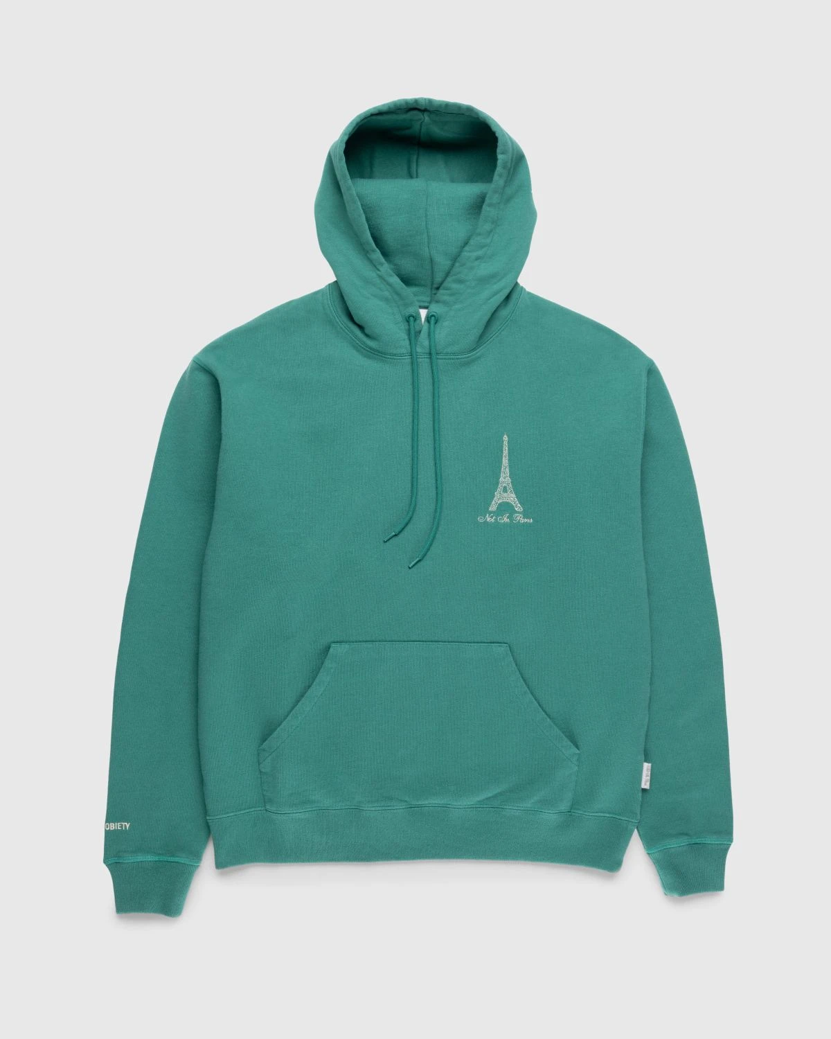 Highsnobiety β Not In Paris 5 Hoodie Green - Image 2